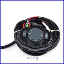 100W 12VDC 360° Marine Searchlight Remote Control Boat Truck Car Spot Light Lamp