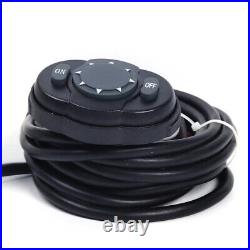 100W 12VDC 360° Marine Searchlight Remote Control Boat Truck Car Spot Light Lamp