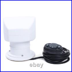 100W 12VDC 360° Marine Searchlight Remote Control Boat Truck Car Spot Light Lamp