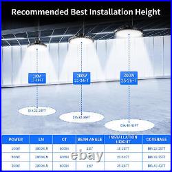 100W-300W UFO LED Hall Lighting Industrial Lamp High Bay Hall Spotlight Lamp UK