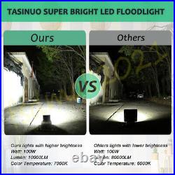 100W LED Floodlight Spot Light Warm White Flood Lights Home Garden Security Lamp