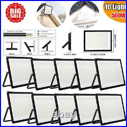 10PACK LED Floodlight Spot Light 500W Security Flood Lamp Outdoor Garden Factory