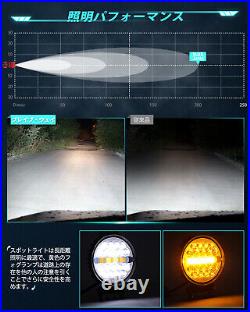 10PCS Led Work Lamp Spot Lights Bar 480w Offroad Truck Suv Car Atv Boat 4X4 12v