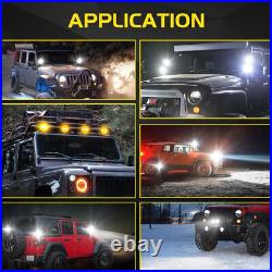 10PCS Led Work Lamp Spot Lights Bar 480w Offroad Truck Suv Car Atv Boat 4X4 12v