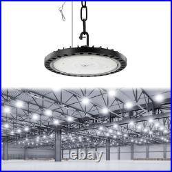 10Pcs UFO LED Hall Lighting 200W Industrial Lamp High Bay Hall Spotlight Lamp UK