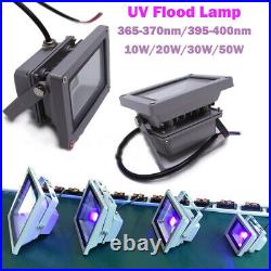 10W 20W 30W 50W UV Glue Curing 395nm 365nm Led Floodlight lamp Oil Ink Light