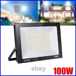 10X100W LED Floodlight Spot Light Watt Security Flood Light Outdoor Garden Lamp