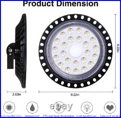 10X 100W UFO LED Indoor Lighting Indoor Spotlight Industrial Lamp Highbay Lamp