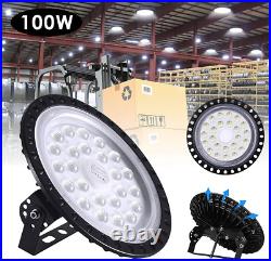 10X 100W UFO LED Indoor Lighting Indoor Spotlight Industrial Lamp Highbay Lamp