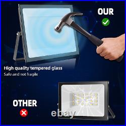 10X 300W LED Flood Light Outdoor Garden Lamp Yard Security Spotlight Warm White