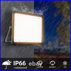 10X 300W LED Flood Light Outdoor Garden Lamp Yard Security Spotlight Warm White