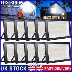 10X 300W LED Floodlight Spot Light Security Flood Light Outdoor Garden Wall Lamp 10X 300W LED Floodlight Spot Light Security Flood Light Outdoor Garden Wall Lamp