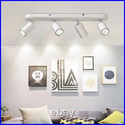 10X 4 Way Ceiling Spot Light Fitting LED GU10 Adjustable Kitchen Spotlight Lamp