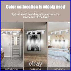 10X 4 Way Ceiling Spot Light Fitting LED GU10 Adjustable Kitchen Spotlight Lamp