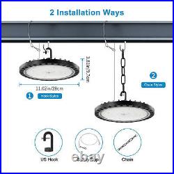 10X UFO LED Hall Lighting Ceiling Spotlight 200W Industrial Lamp Hall Light