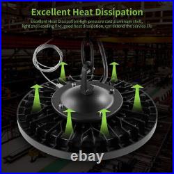 10X UFO LED Hall Lighting Ceiling Spotlight 200W Industrial Lamp Hall Light