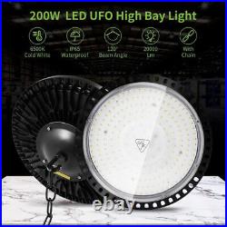 10X UFO LED Hall Lighting Ceiling Spotlight 200W Industrial Lamp Hall Light
