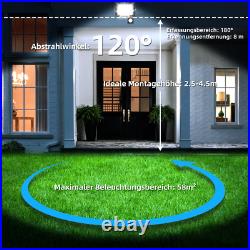 10-100W PIR LED Floodlight Spot Light Security Flood Light Outdoor Garden Lamps