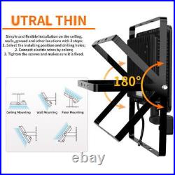 10-100W PIR LED Floodlight Spot Light Security Flood Lights Outdoor Garden Lamp