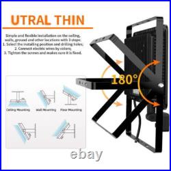 10-100W PIR LED Floodlight Spot Light Security Flood Lights Outdoor Garden Lamp