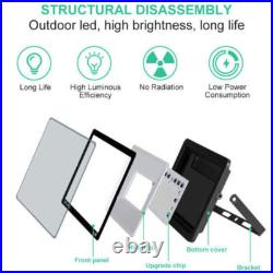 10-100W PIR LED Floodlight Spot Light Security Flood Lights Outdoor Garden Lamp