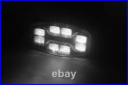 10 12V 24V LED Work Combo Dual Light Bar X4 Spot Roof Driving Lamp Tractor E9