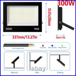10-400W LED Floodlight Spot Light Security Flood Lights Outdoor Garden Lamp IP66
