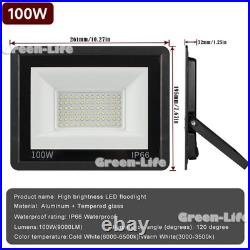 10-400W LED Floodlight Spot Light Watt Security Flood Light Outdoor Garden Lamps