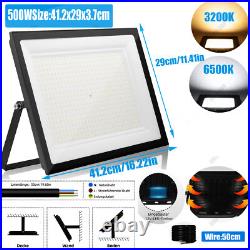 10-500W LED Floodlight Spot Light Watt Security Outdoor Flood Lights Garden Lamp