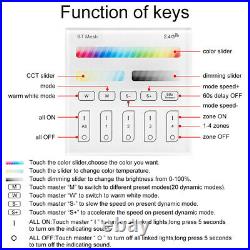 10 Pack WIFI/Bluetooth APP Controlling Downlight RGB/WWithCW LED Ceiling Spot Lamp