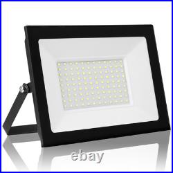 10pcs 100W LED Floodlight Spot Light Security Flood Light IP66 Garden Wall Lamp