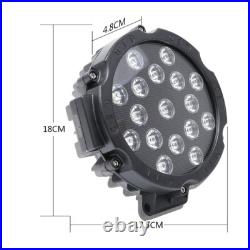 10pcs 51W Car LED Work Spot Light Flood light Lamp 4x4 Van ATV Offroad SUV Truck
