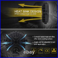 10pcs 51W Car LED Work Spot Light Flood light Lamp 4x4 Van ATV Offroad SUV Truck