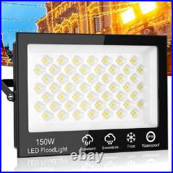 10x150W LED Floodlight Spot Light Watt Security Flood Lights Outdoor Garden Lamp