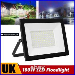 10x 100W LED Floodlight Spot Light Security Flood Light Outdoor Garden Wall Lamp