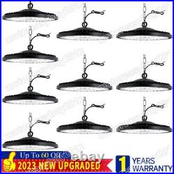 10x LED UFO High Bay Light Industrial Lamp Workshop IP65 Spotlight Warehouse