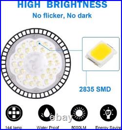 10x LED UFO High Bay Light Industrial Lamp Workshop IP65 Spotlight Warehouse
