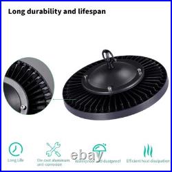 10x LED UFO High Bay Light Industrial Lamp Workshop IP65 Spotlight Warehouse
