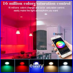 10x Smart 9W Dimmer LED Ceiling Light Recessed Down Lights Round Spot Lamp Home