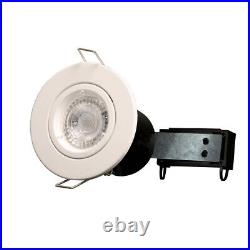 10x Spotlight Downlight Fire Rated Recessed Ceiling LED GU10 Twist Lock Light