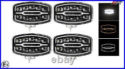 12V 24V Full Led Spot LED Light Lamp 10 Roof X4 For Vw Crafter Man Tge VAN HQ