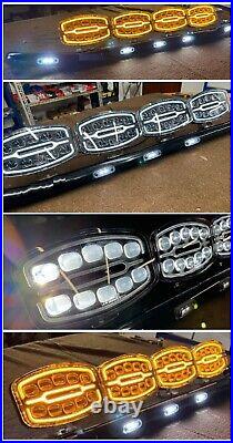 12V 24V Full Led Spot LED Light Lamp 10 Roof X4 For Vw Crafter Man Tge VAN HQ