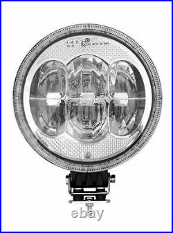 12v/24v 9 Round Cree LED Fog Spot Lights Lamp DRL / Park Light Dual Function CE