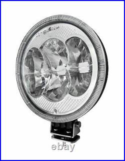 12v/24v 9 Round Cree LED Fog Spot Lights Lamp DRL / Park Light Dual Function CE