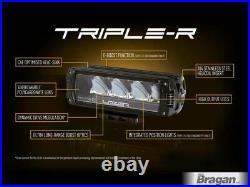 12v / 24v 9in Lazer Triple-R 750 STD LED Light Spot Lamp + Position Light Black