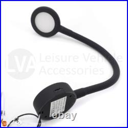 12v LED Flexible Reading Spotlight Lamp with USB-C & Dimmer Camper Boat LT16.1 x4