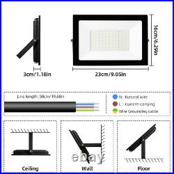 12x 100W LED Floodlight Spot Light Security Flood Light Outdoor Garden Wall Lamp