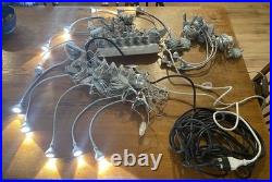 14 x IKEA JANSJO LED SILVER Clamp Spotlight Lamps Flexible Clip Lighting 14 x IKEA JANSJO LED SILVER Clamp Spotlight Lamps Flexible Clip Lighting