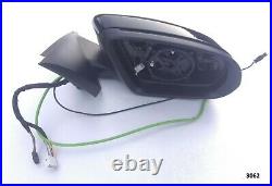 15-21 MERCEDES C W205 COMPLETE MIRROR BLACK right HEAT / BLIND SPOT /CAMERA full