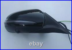 15-21 MERCEDES C W205 COMPLETE MIRROR BLACK right HEAT / BLIND SPOT /CAMERA full